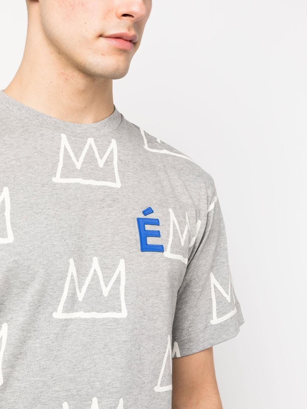 crown-print organic cotton T-shirt - 5