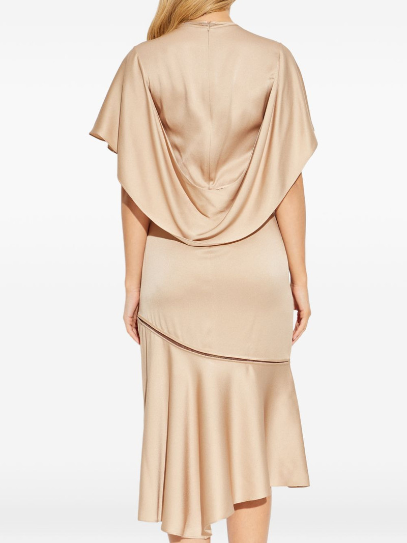 layered asymmetrical-hem dress 4