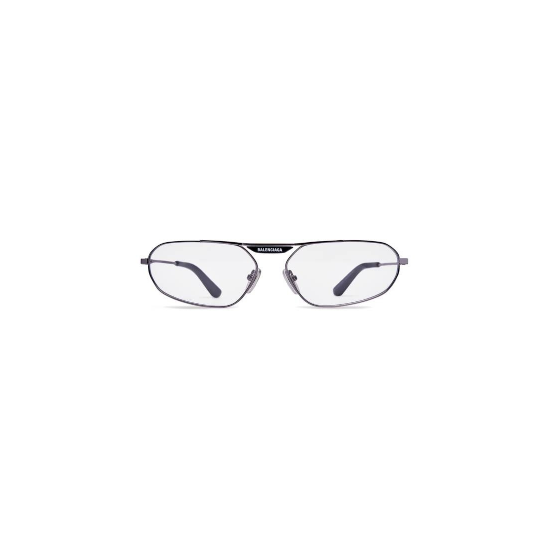 Tag 2.0 Oval Sunglasses in Dark Silver - 1