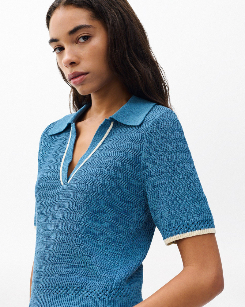 Costi Knit Polo Shirt 5