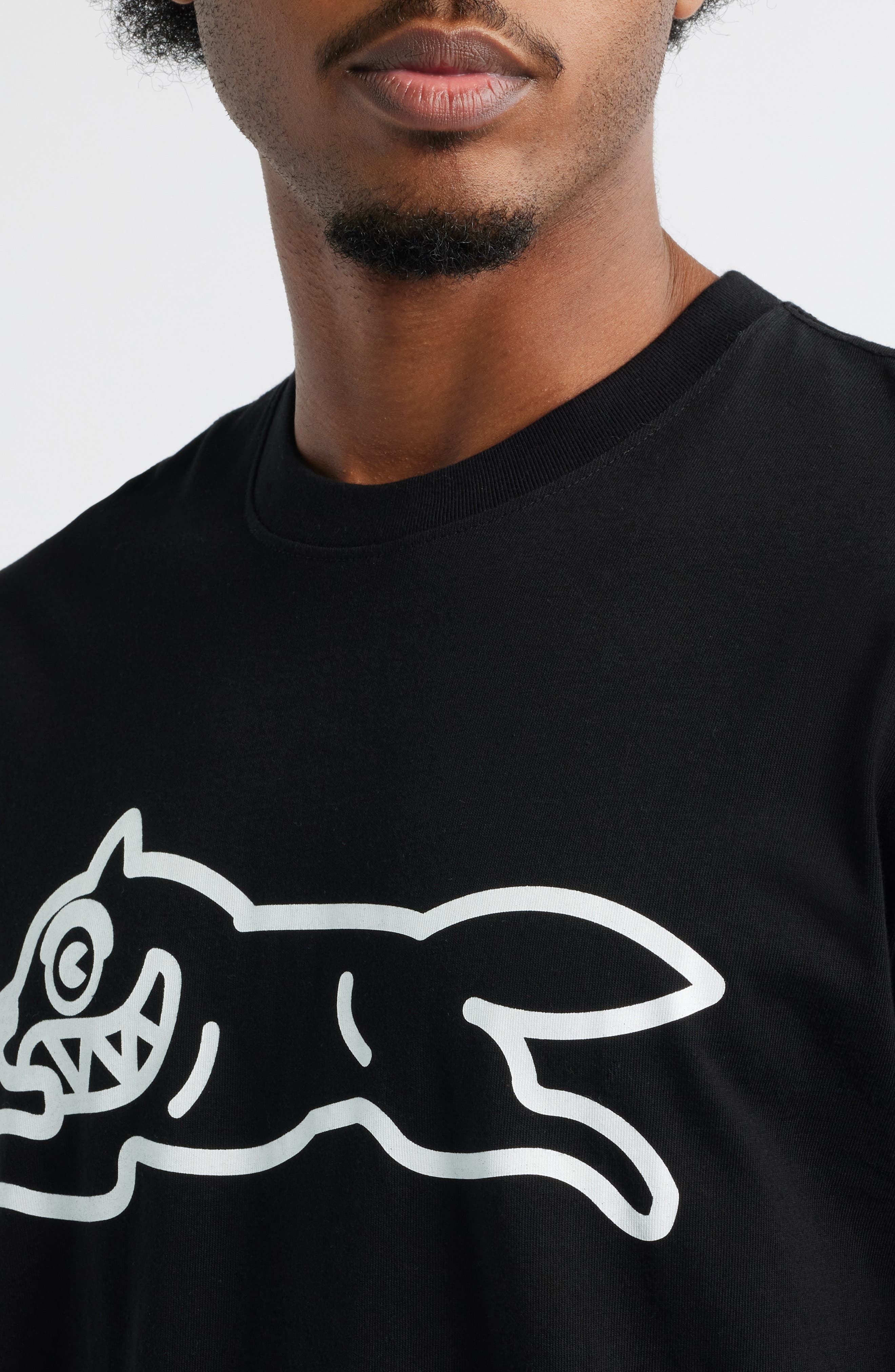 ICECREAM Checker Graphic T-Shirt in Black at Nordstrom - 4