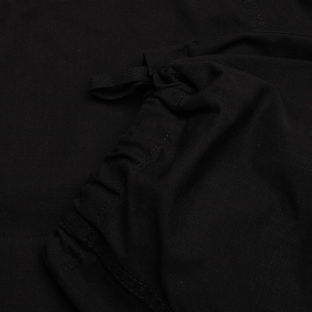 RIPSTOP PARACHUTE TROUSERS - BLACK - 7