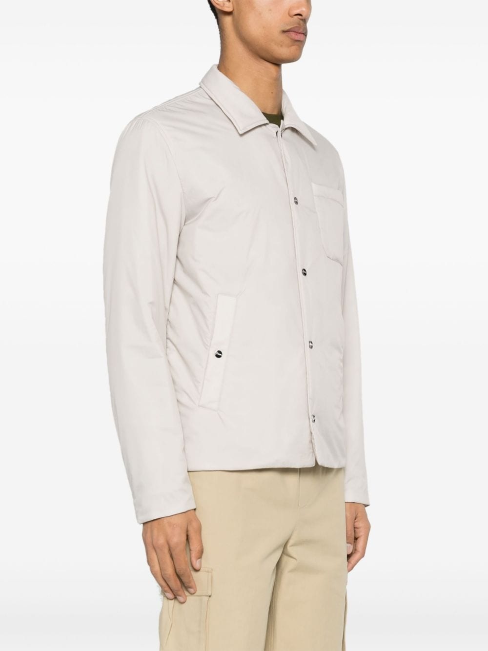 lightweight shirt jacket - 3