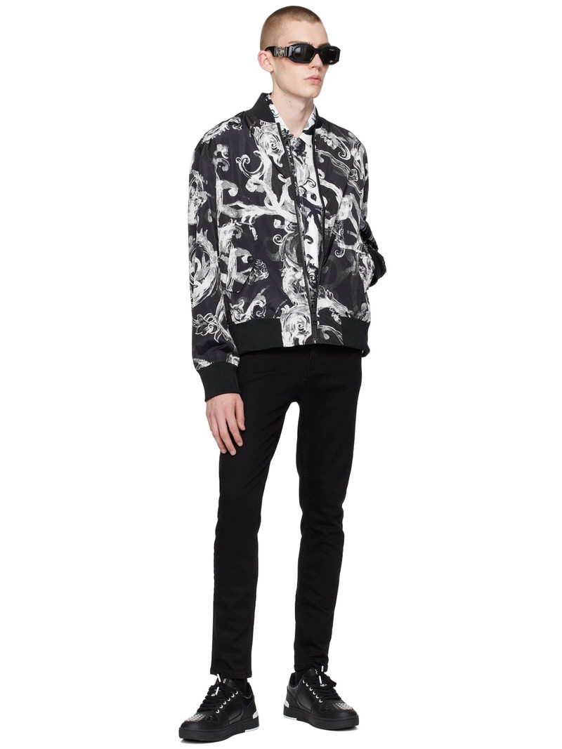 VERSACE JEANS COUTURE Black Starlight Sneakers outlook