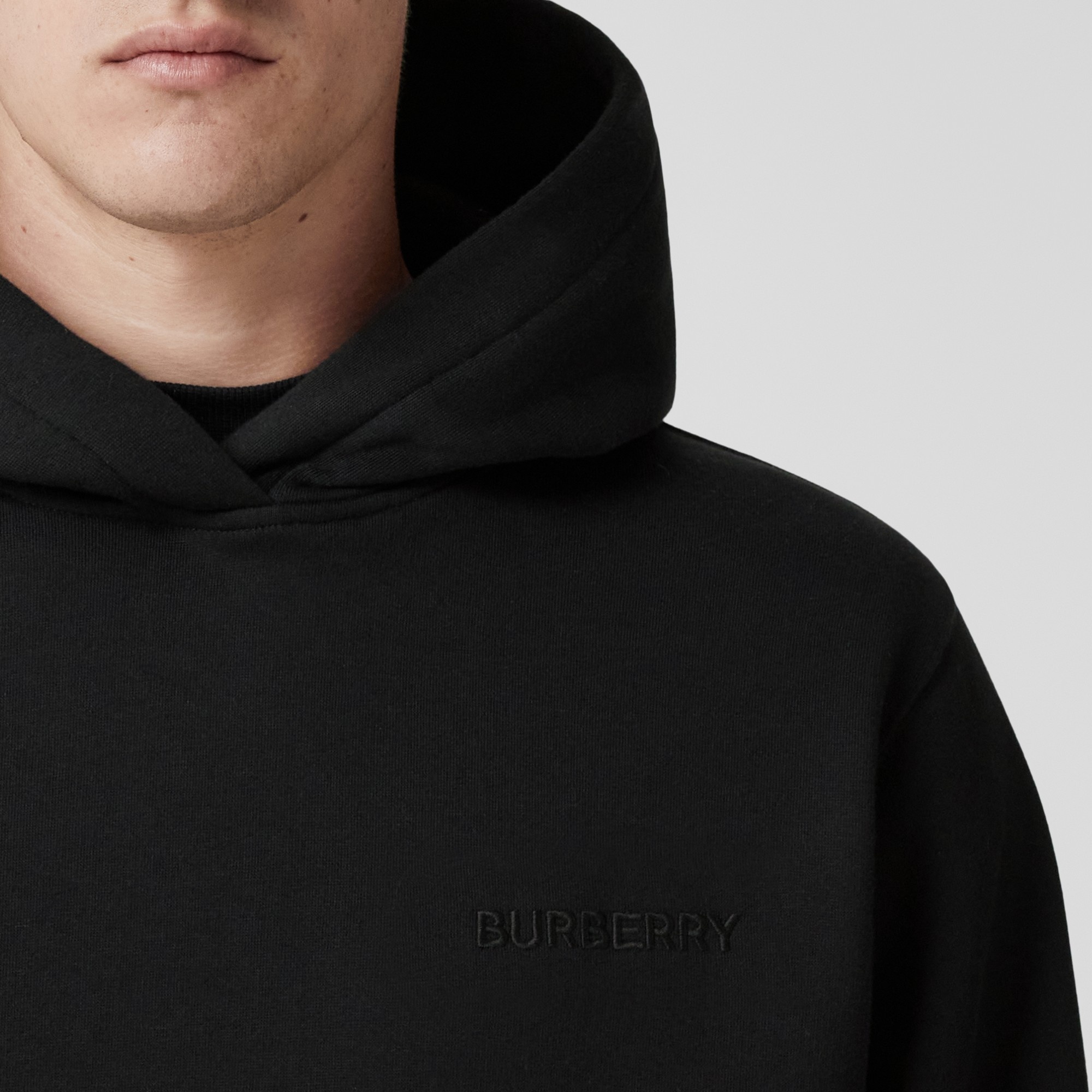 Embroidered Logo Cotton Cashmere Hoodie – Exclusive Capsule Collection - 3