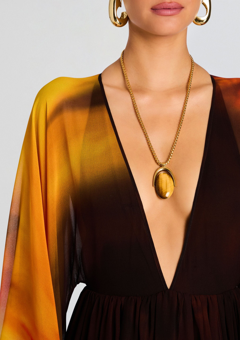 RETROFÊTE HEDLEY CHIFFON DRESS outlook