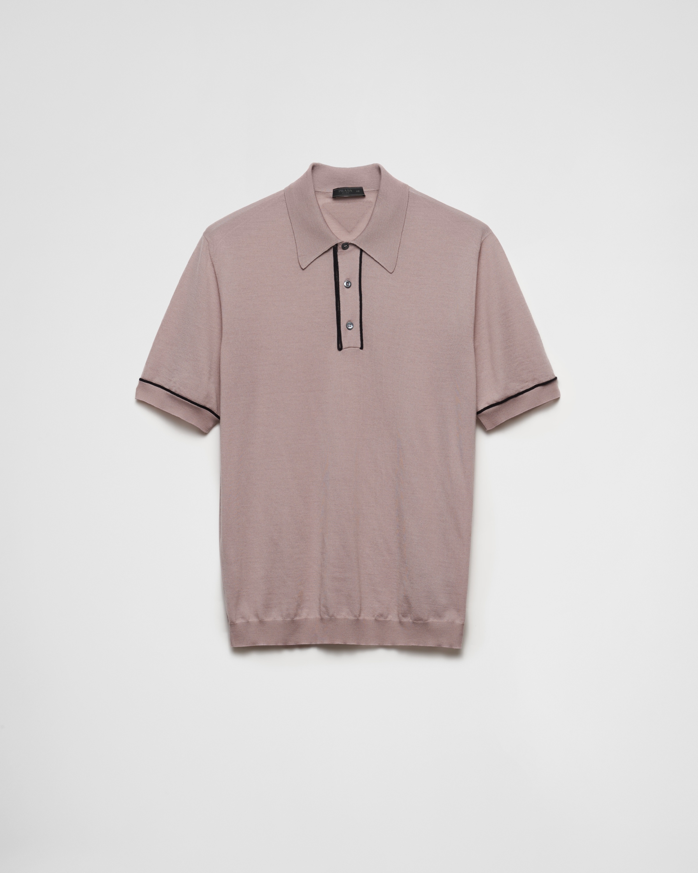 Wool polo shirt - 1