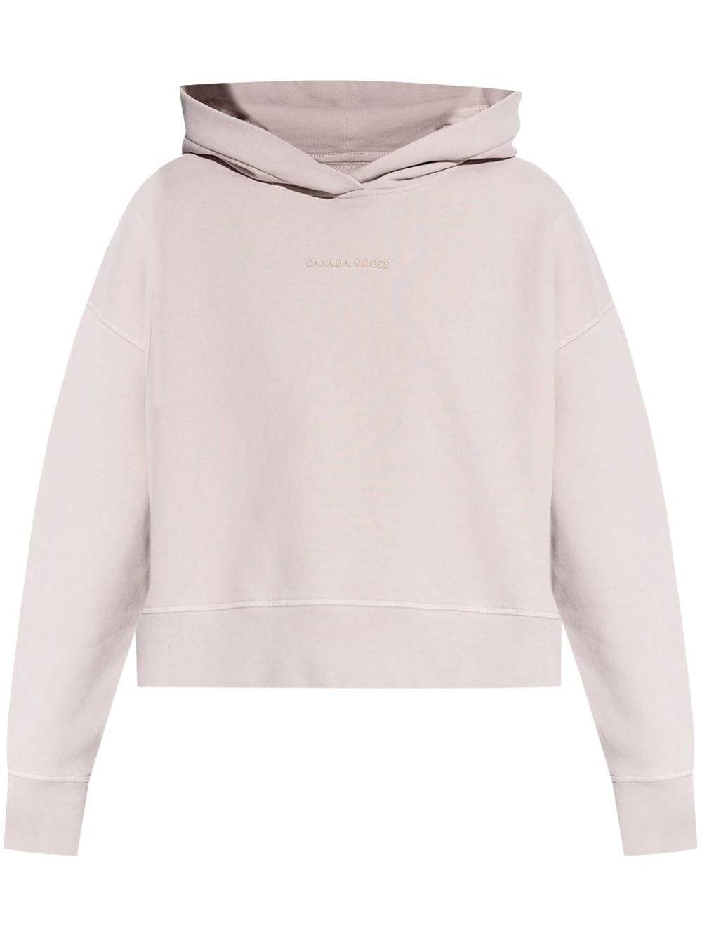 logo-print hoodie - 1