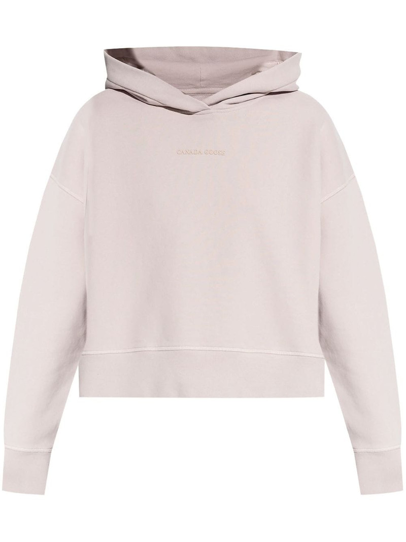 logo-print hoodie 1