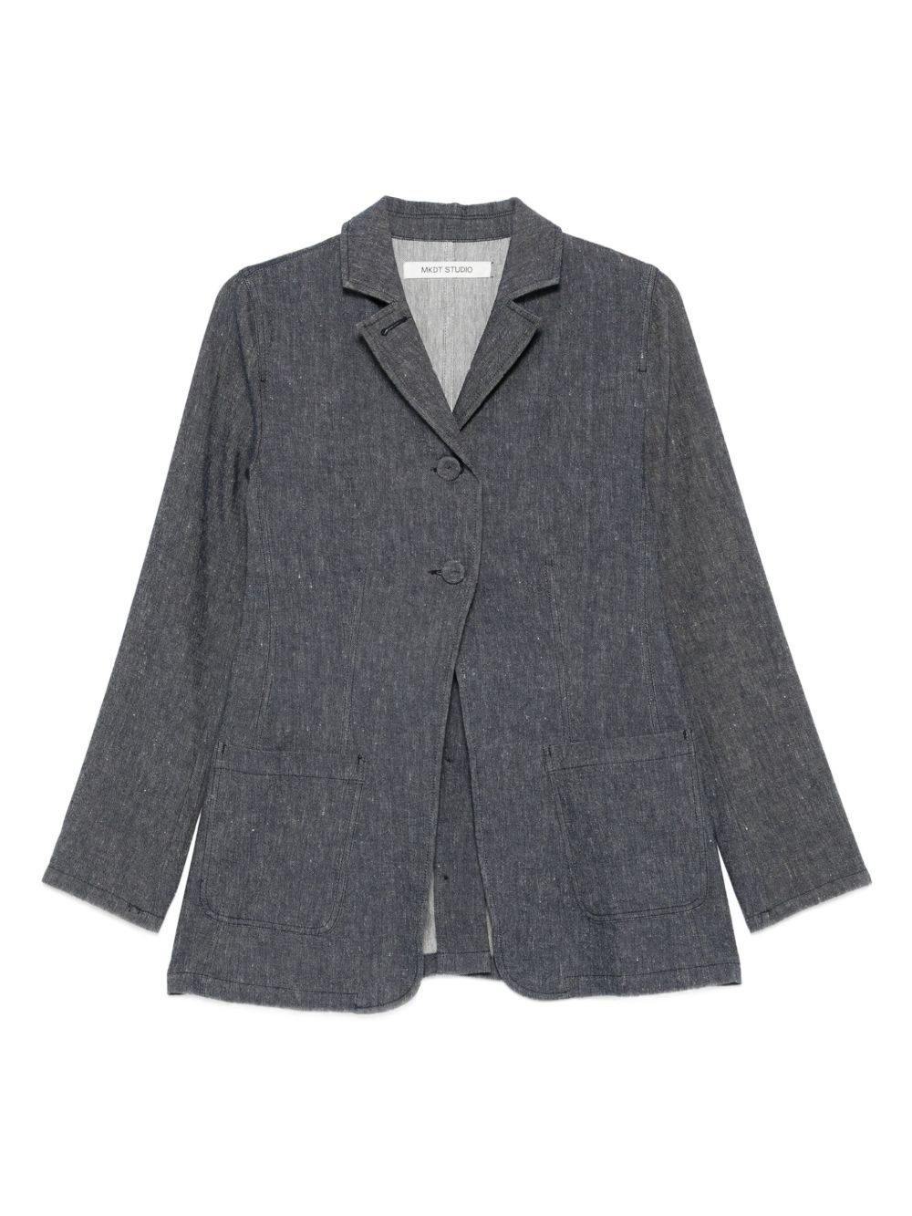 Robin button-fastening blazer - 1