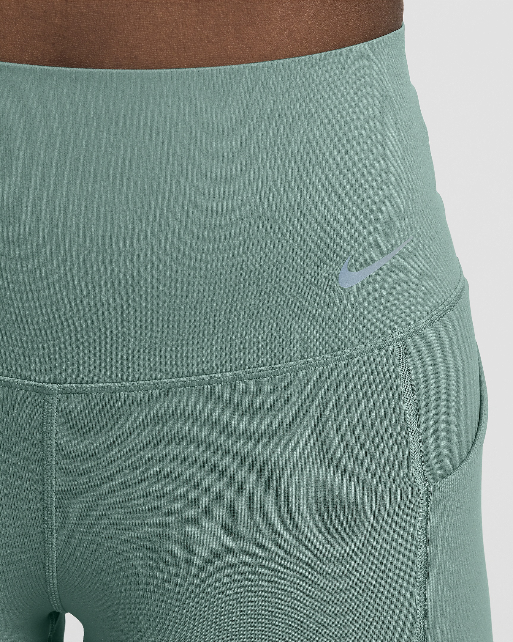 Nike Universa Women's Medium-Support High-Waisted 5" Biker Shorts with Pockets - 5