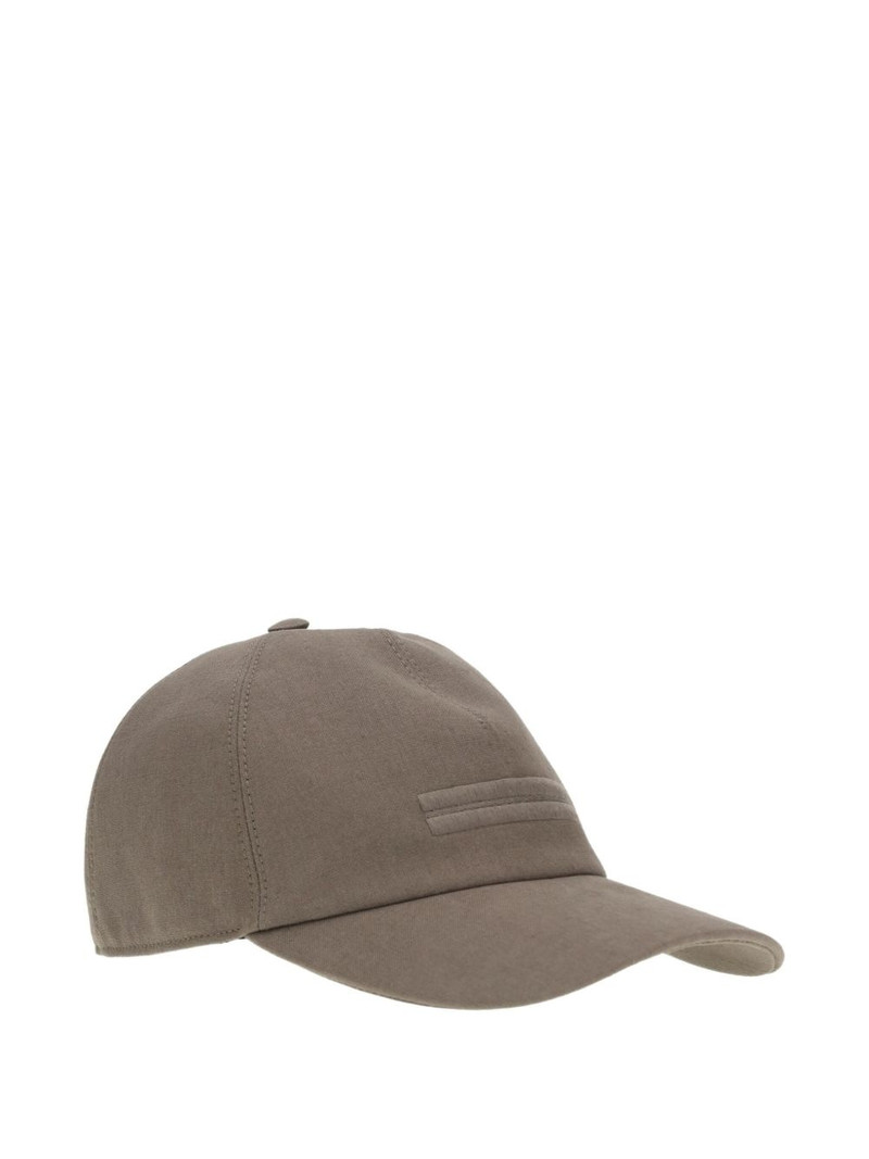 ZEGNA linen baseball cap outlook