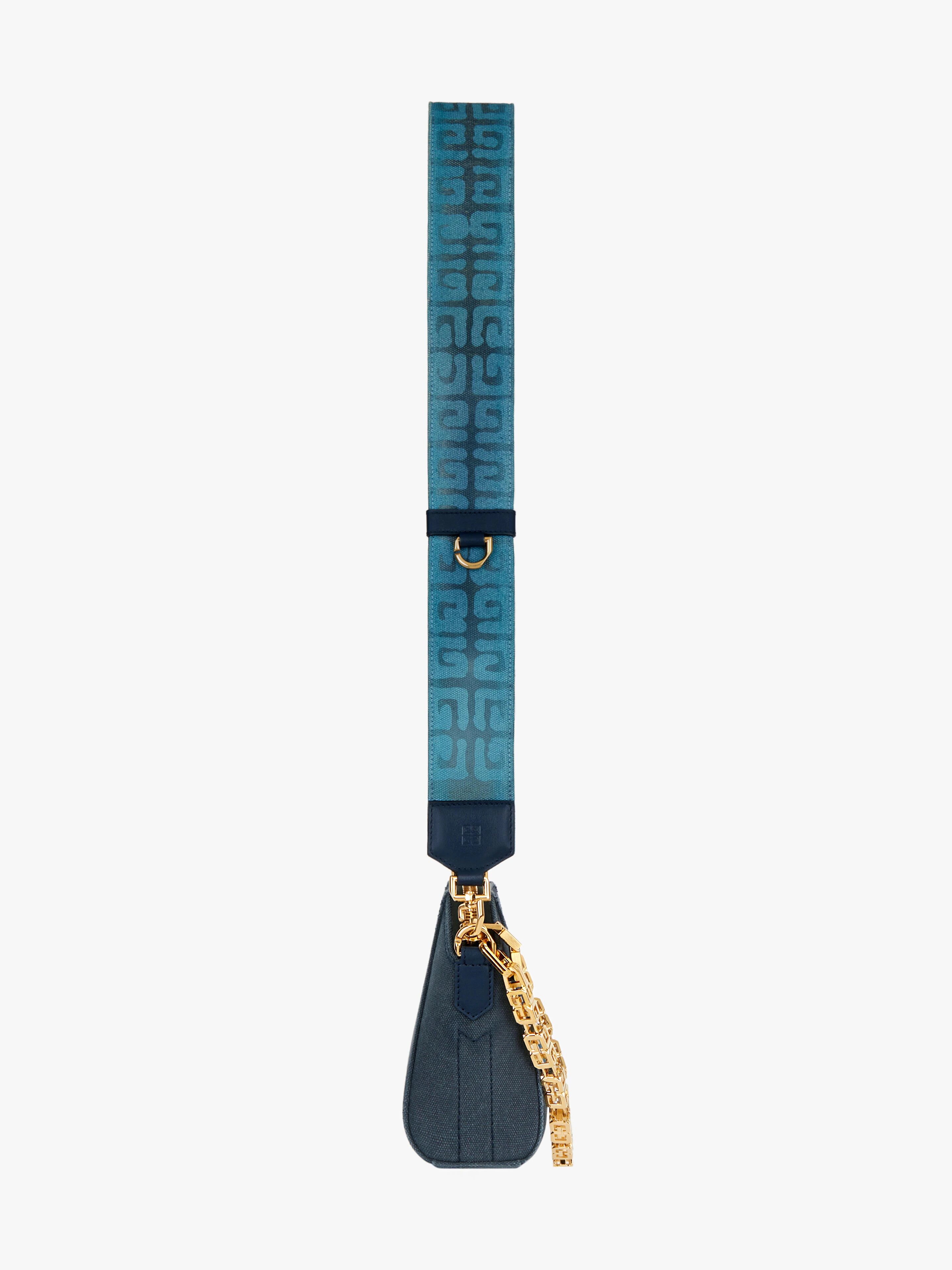 XS ANTIGONA BAG IN TAG EFFECT PRINTED CANVAS WITH CHAIN - 4
