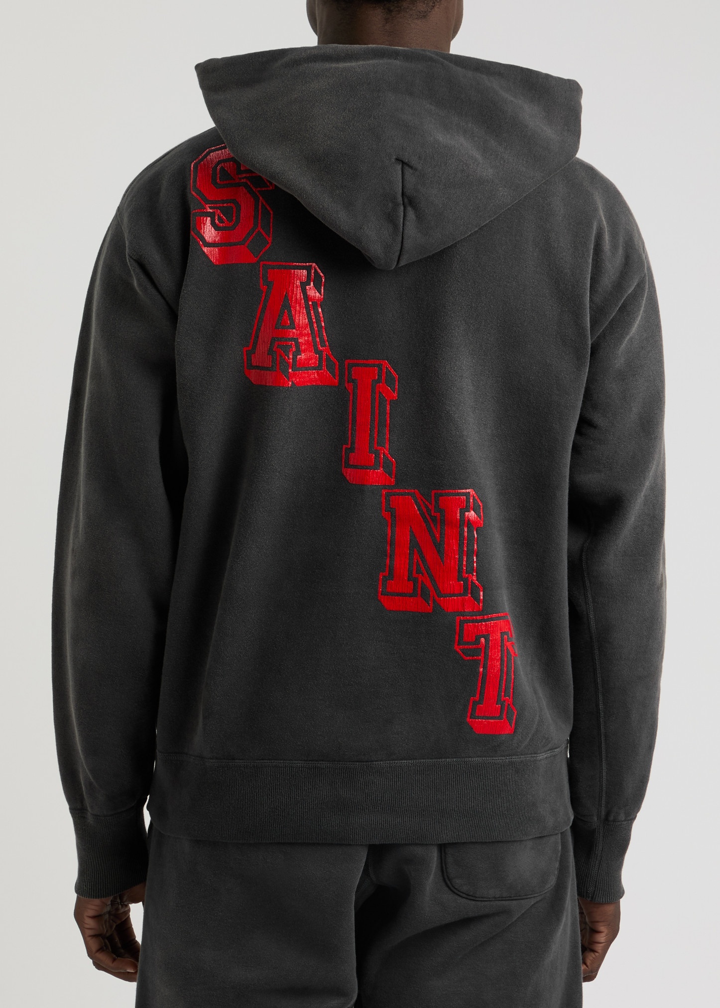 パーカー・フーディ Angel of Death printed hooded cotton sweatshirt SAINT M×××××× Angel of Death printed hooded cotton