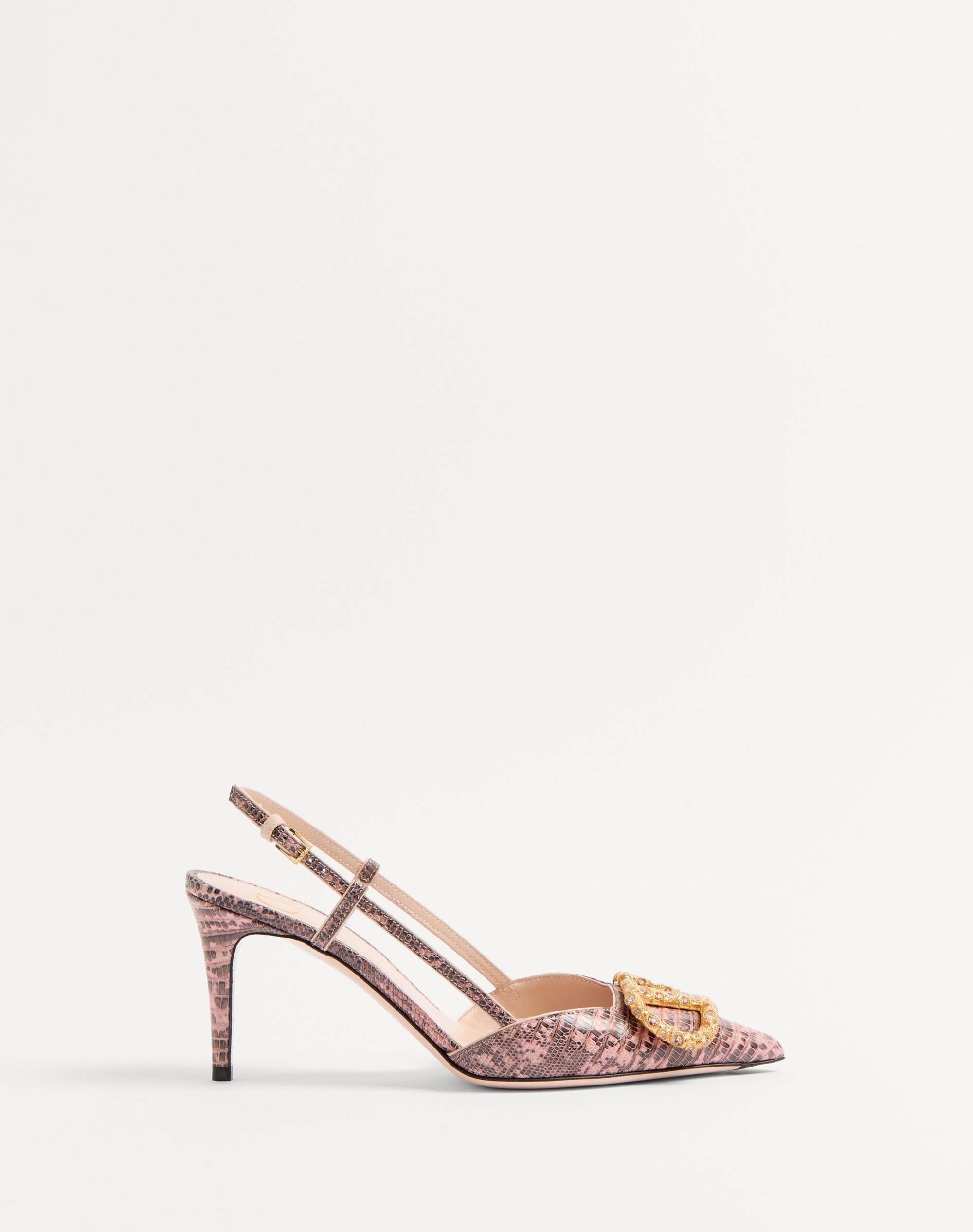 VLOGO SIGNATURE SLINGBACK PUMP IN TEJUS 80MM - 1