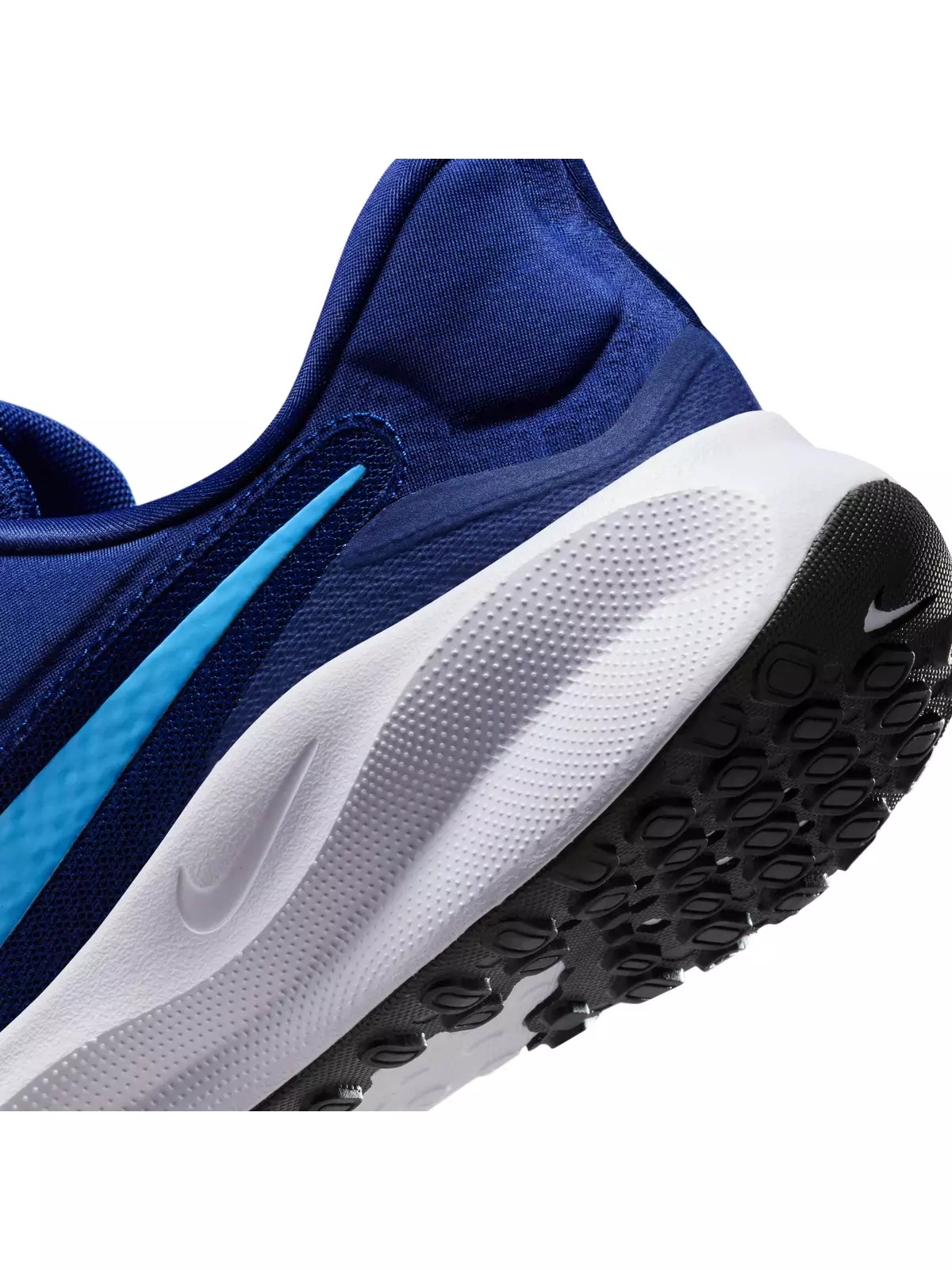 Revolution 7 EasyOn "Blue Void/White/Black/University Blue" Men's Running Shoe - 8
