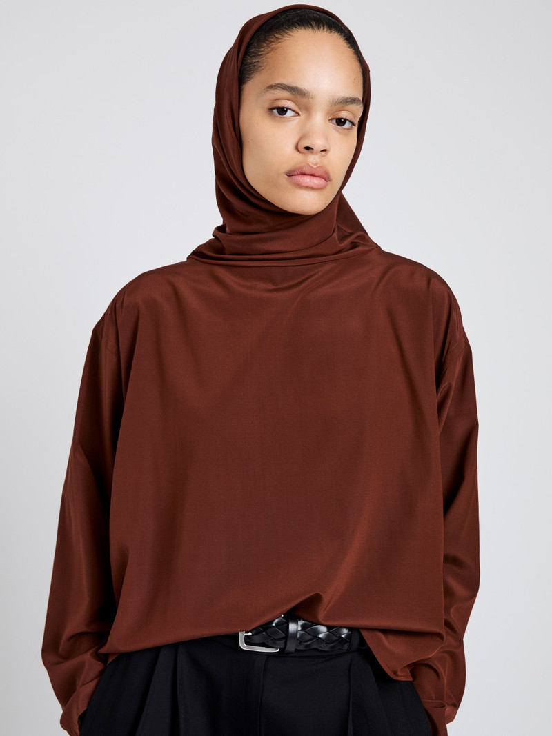Solene Top in Silk Viscose 6