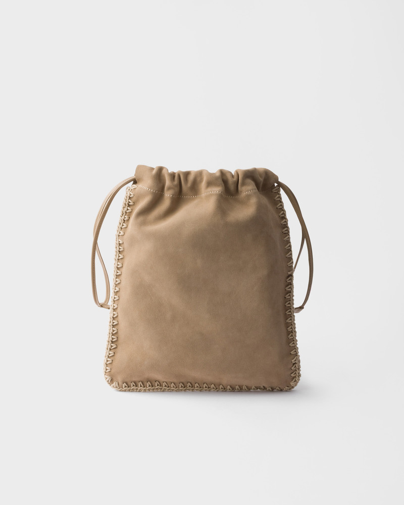 Prada Wish suede pouch 4