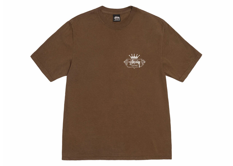 Stüssy Stussy Built To Last Pigment Dyed Tee Brown outlook