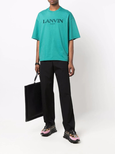 Lanvin logo-patch T-shirt outlook