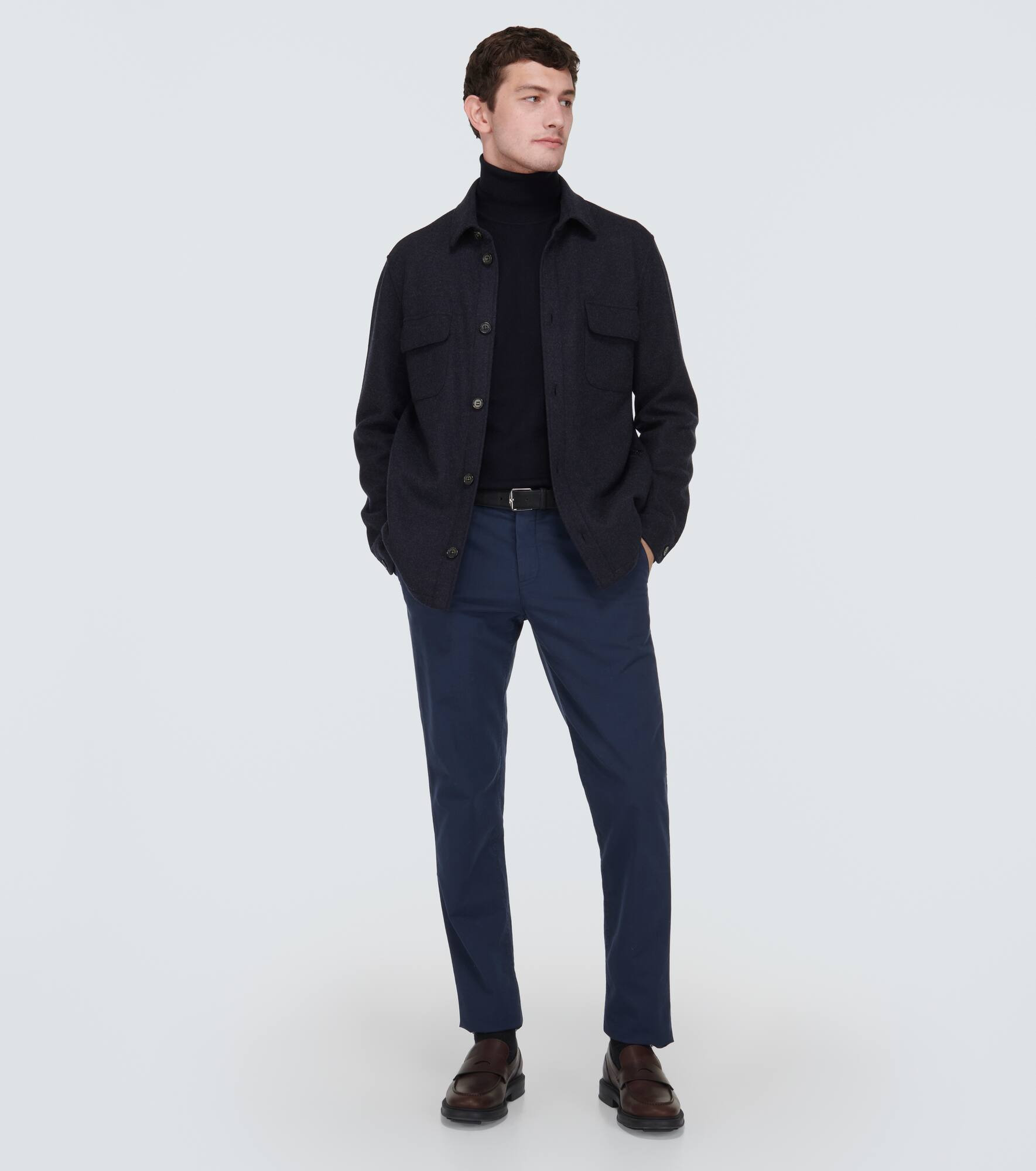 Cashmere turtleneck sweater - 2