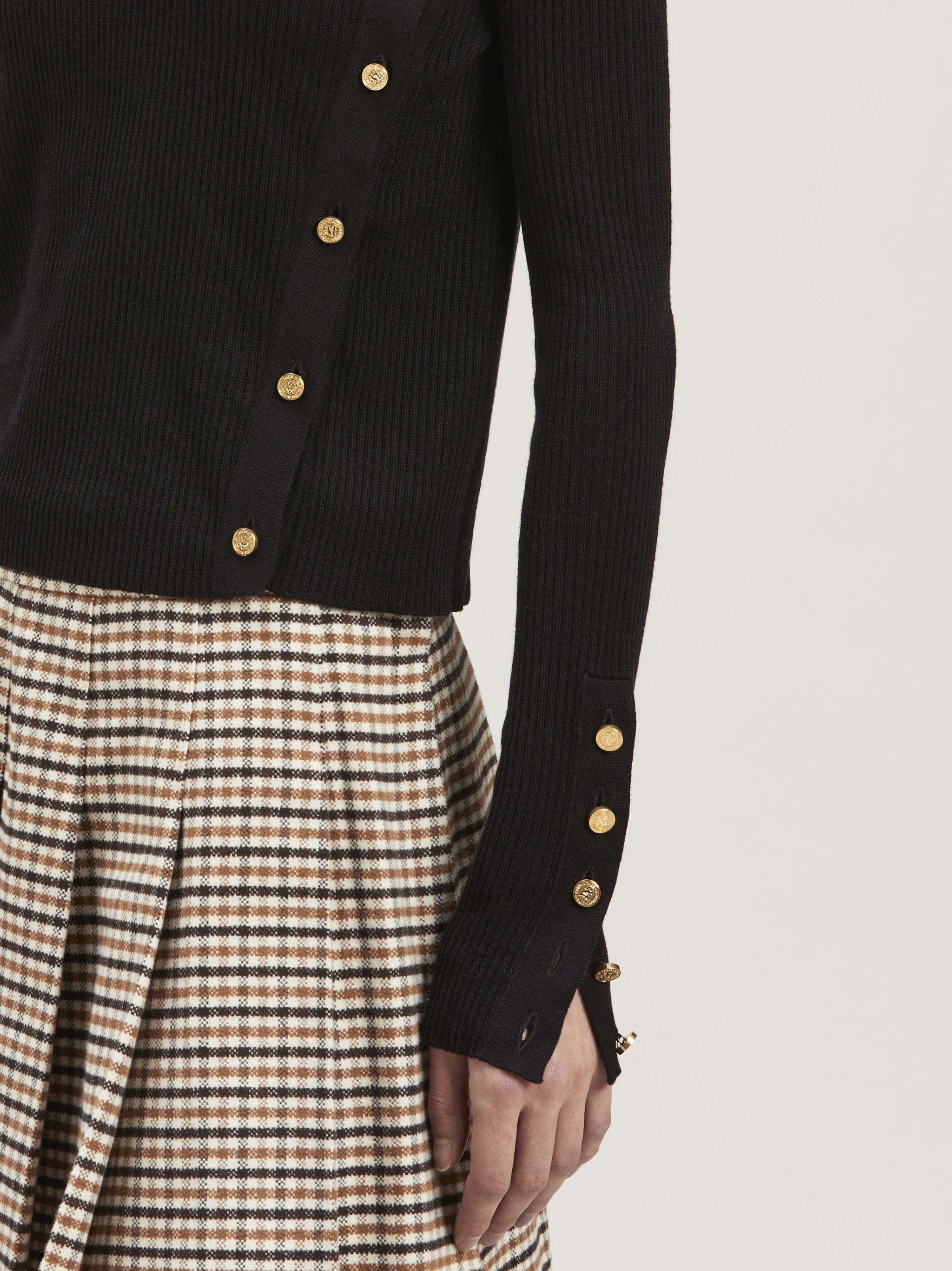 TURTLENECK SIDE-OPEN SWEATER - 6