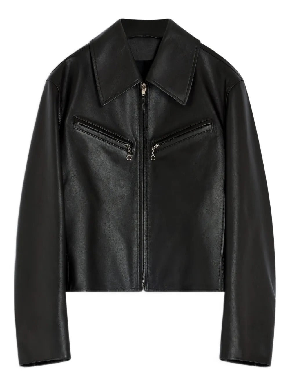 LEMAIRE - Women Boxy Leather Jacket - 5