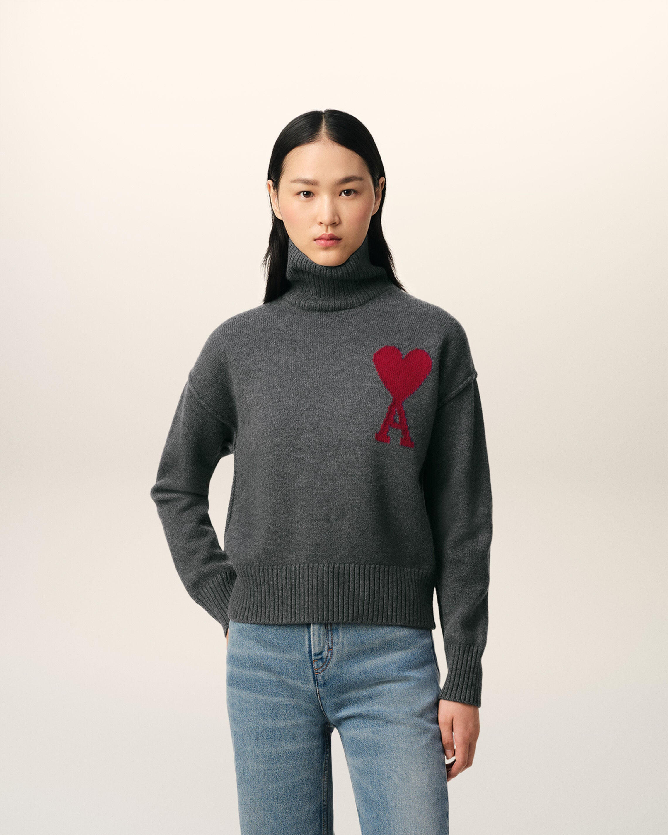 RED AMI DE COEUR SWEATER - 2