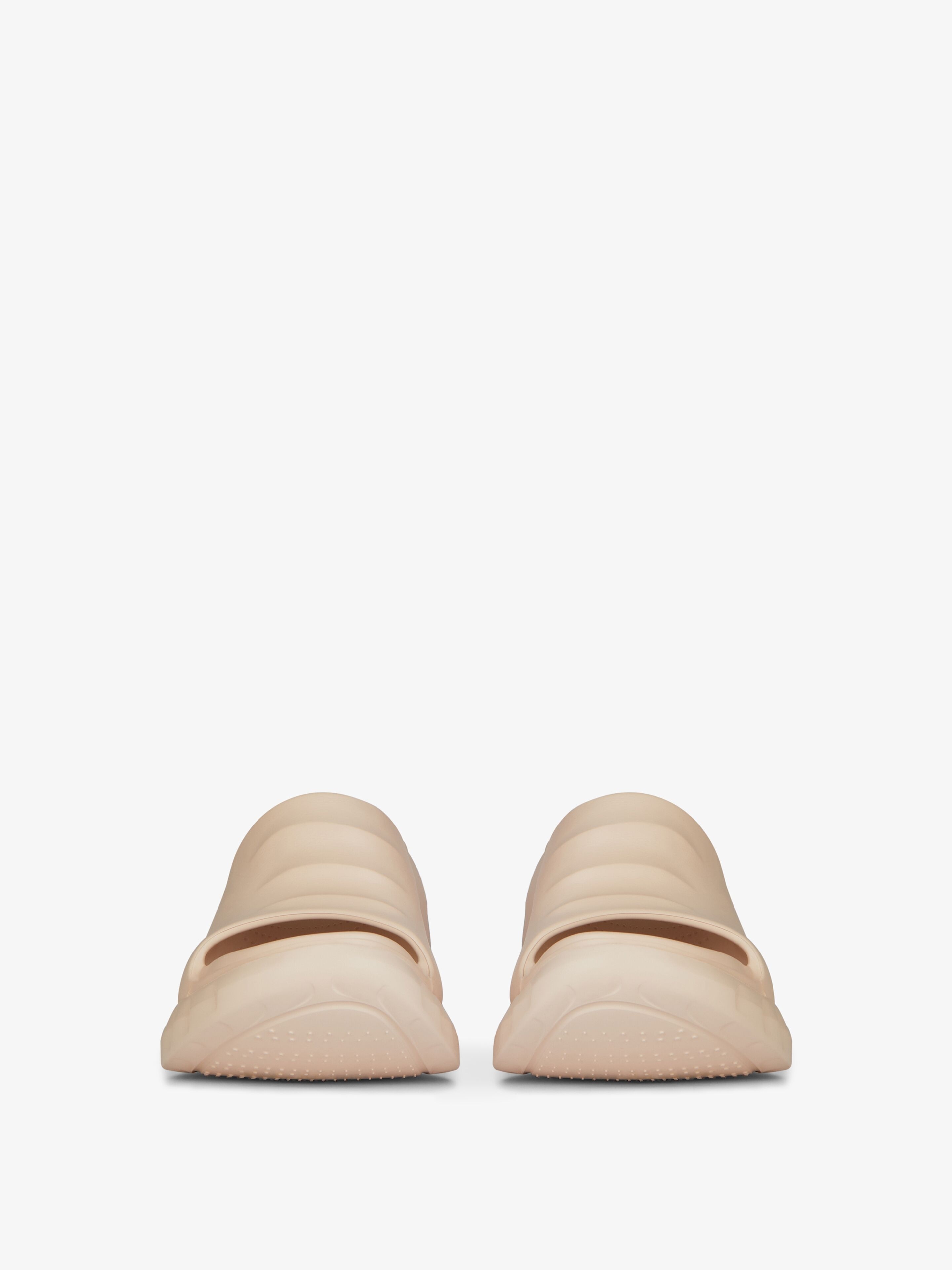 MARSHMALLOW WEDGE SANDALS IN RUBBER - 2