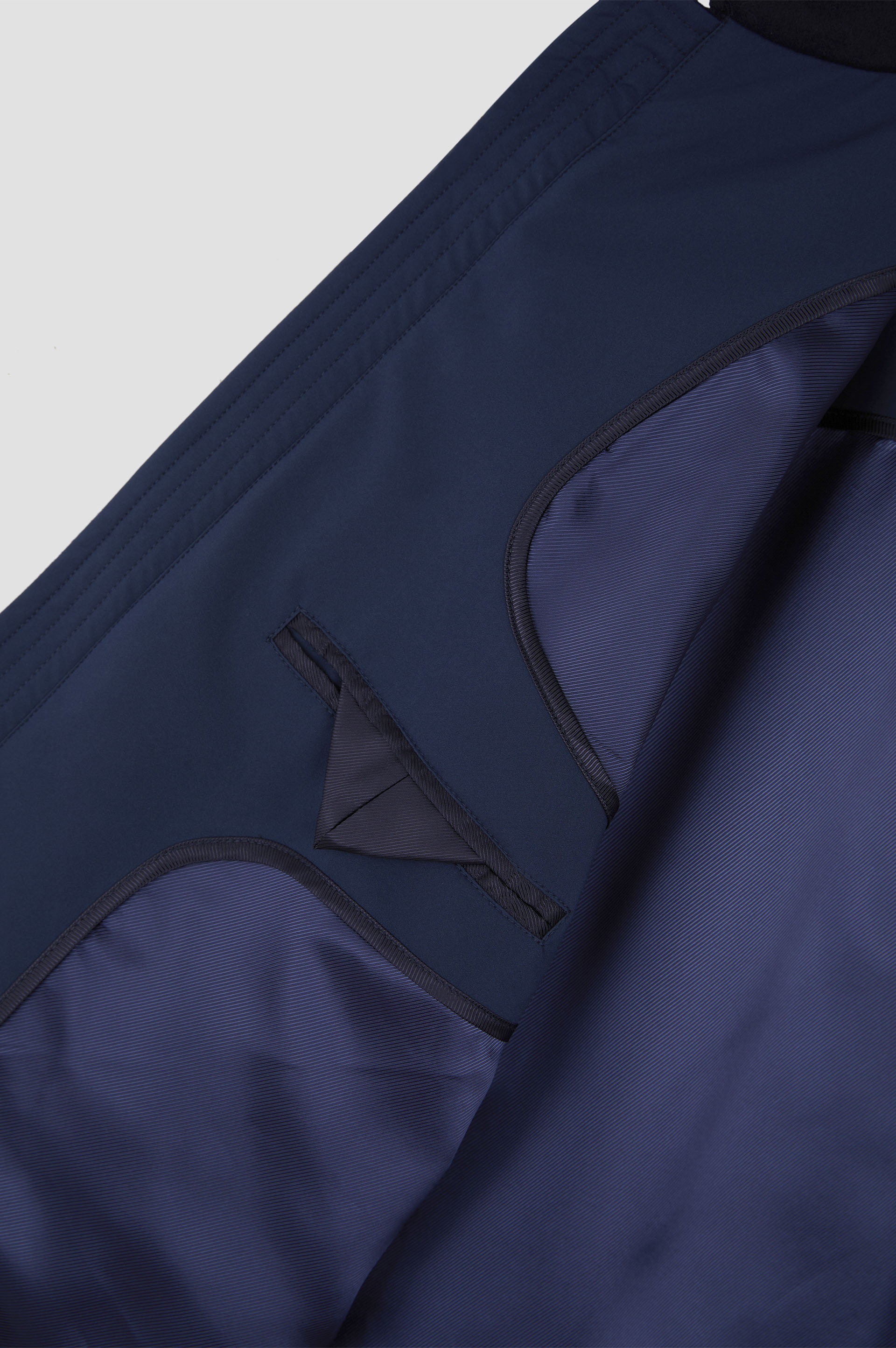 CASHMERE SHACKET WITH LEATHER TRIMS - 7