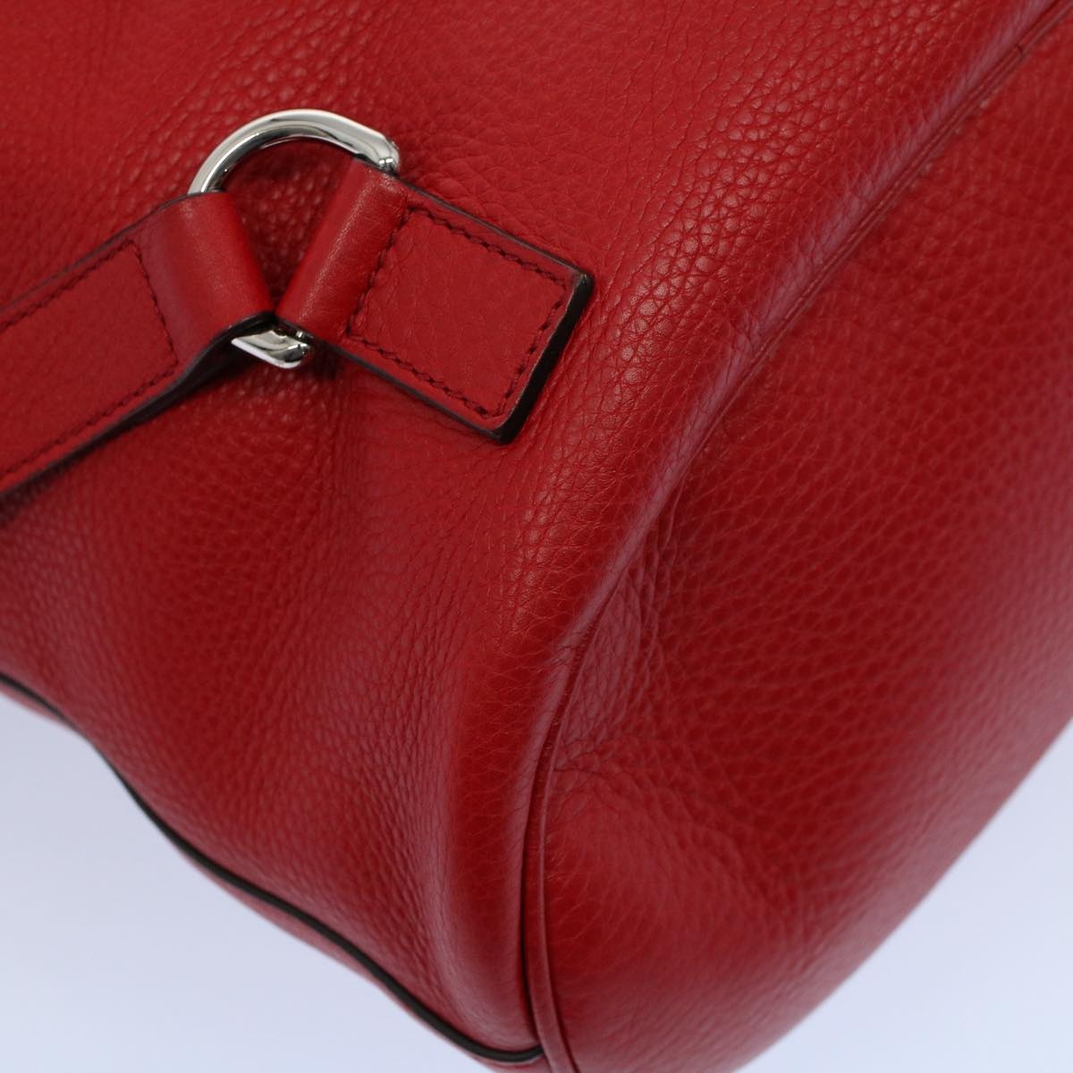 GUCCI Soho Backpack Leather Red - 16