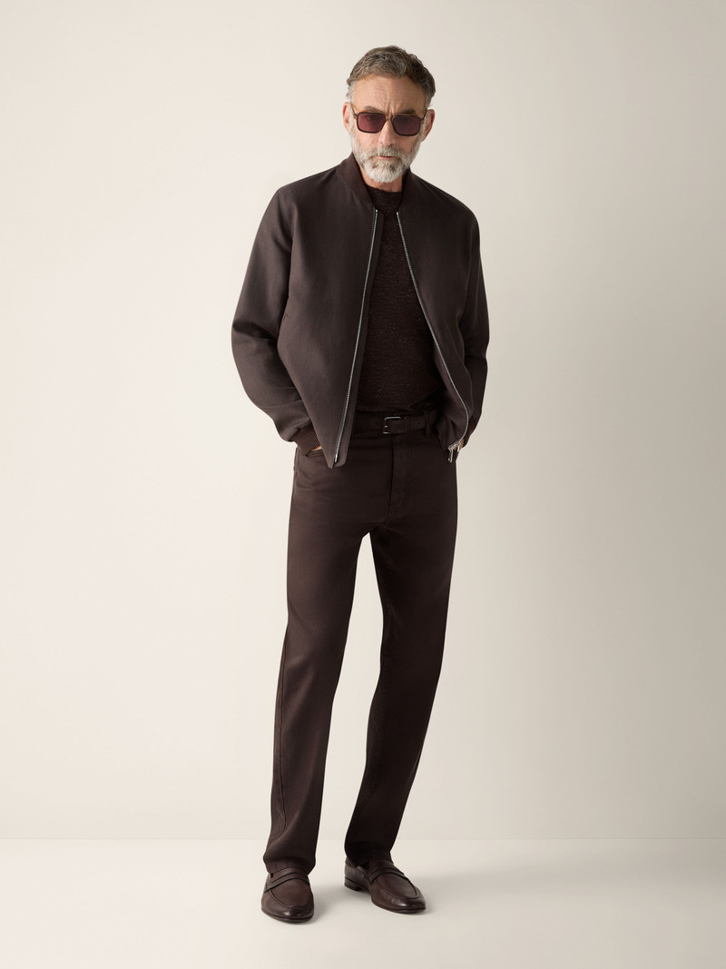 ZEGNA OASI LINO BOMBER outlook