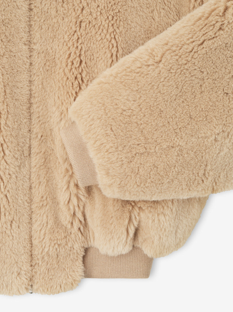 Fear of God Alpaca Hooded Bomber Jacket outlook