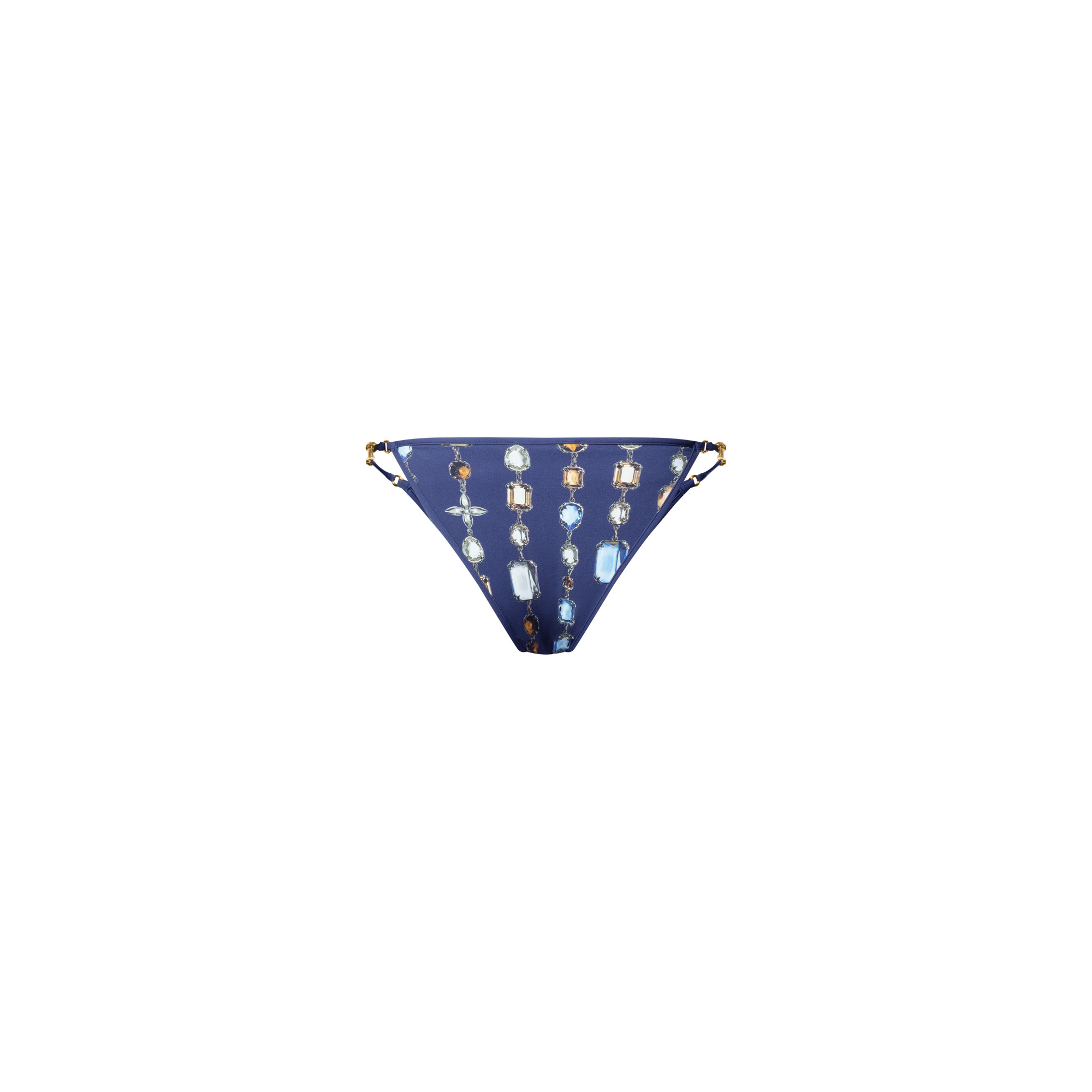 Necklace Print Bikini Bottoms - 3