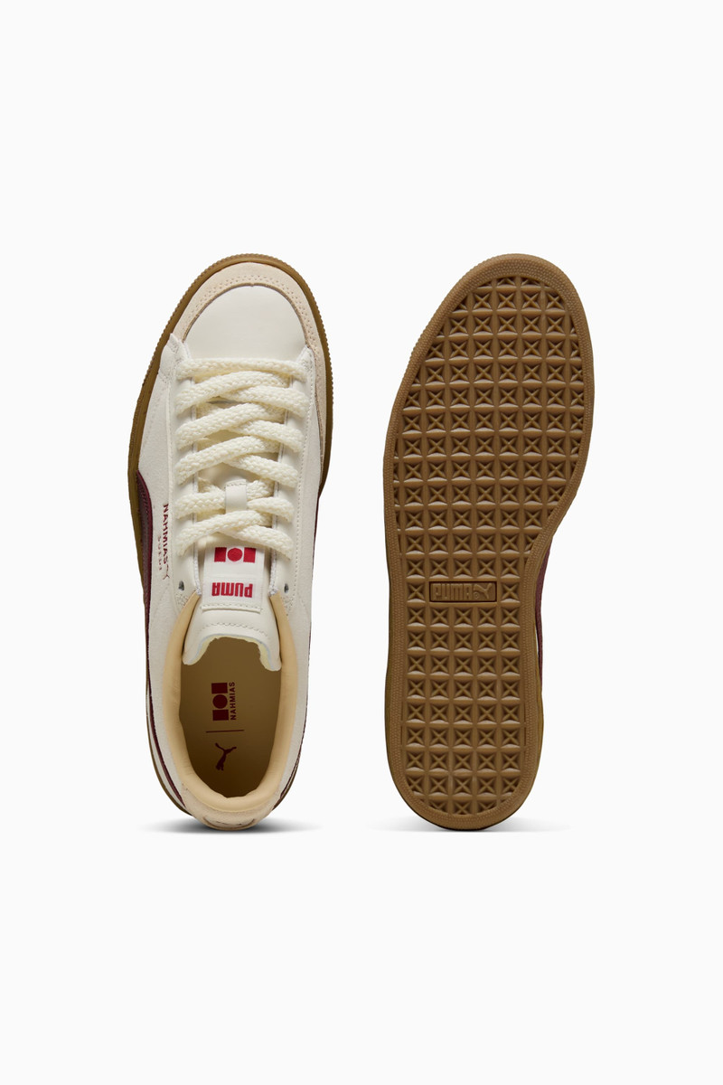 PUMA x NAHMIAS Suede Vintage Red Sneakers 4