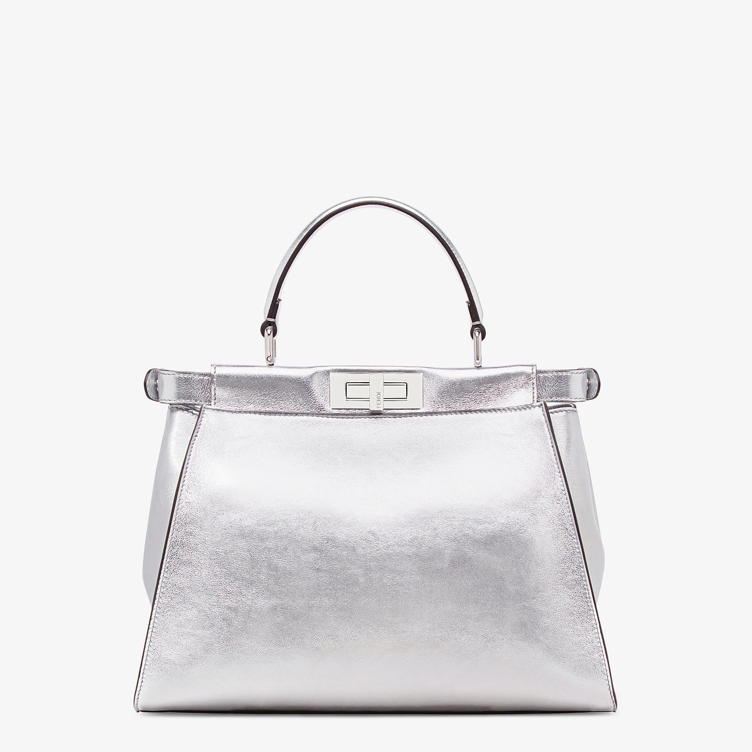 Silver leather bag - 3