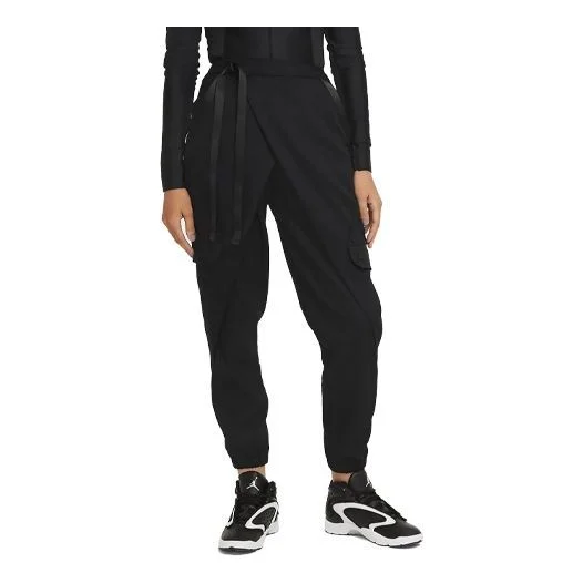 (WMNS) Air Jordan Future Primal Utility Tapered Pants Black DA1528-010 - 1