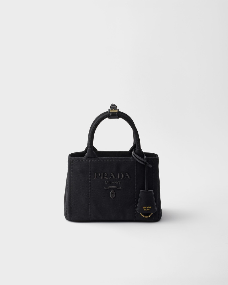 Prada Jardinière cotton canvas mini-bag 1