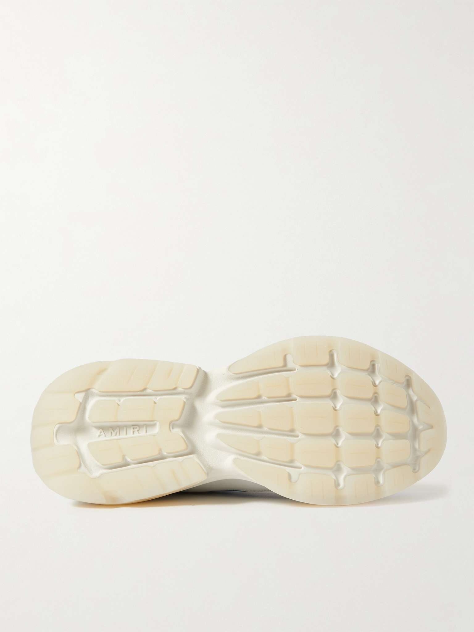 Bone Runner Nubuck-Trimmed Mesh Sneakers - 7