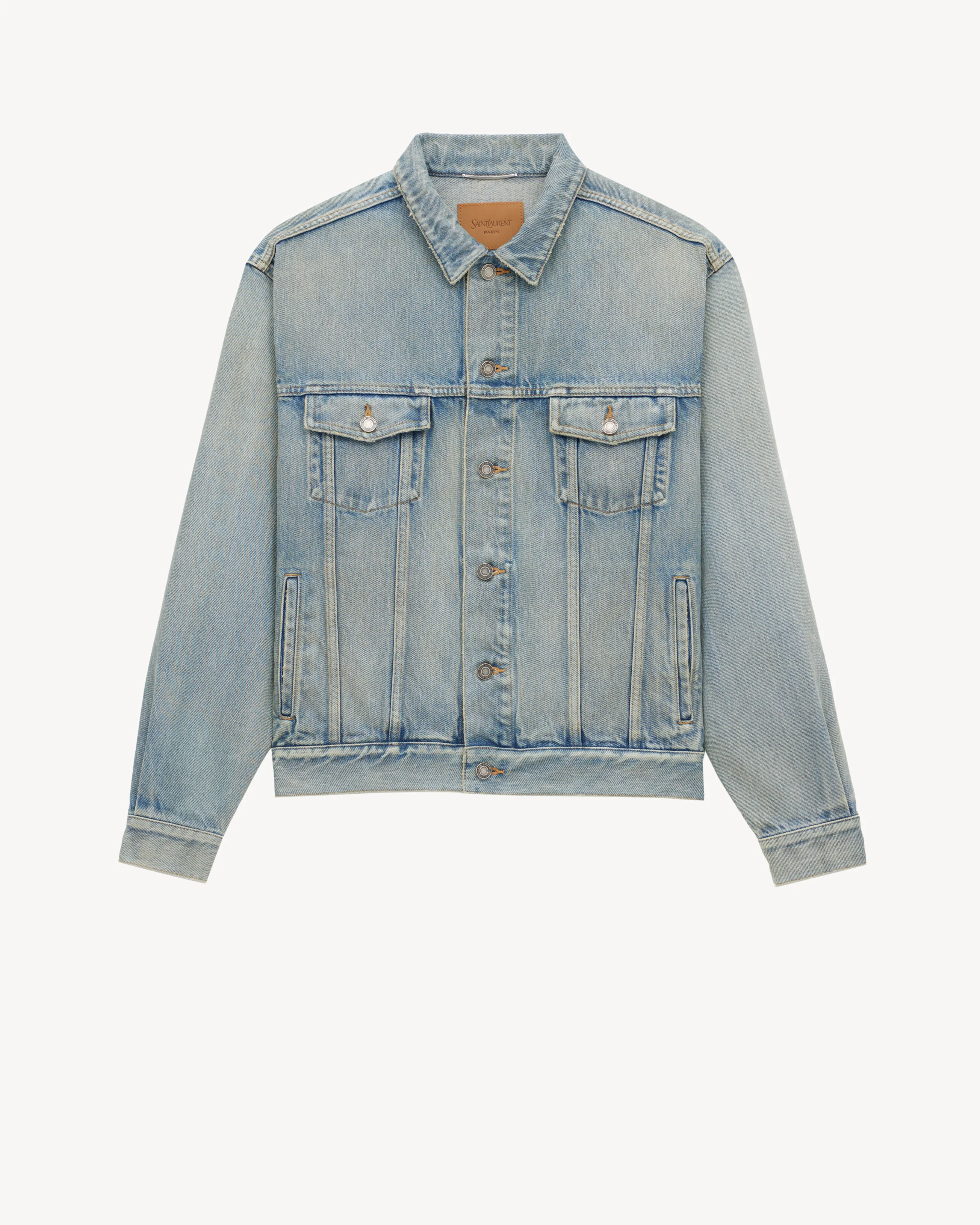 TRUCKER JACKET IN CHICAGO BLUE DENIM - 1