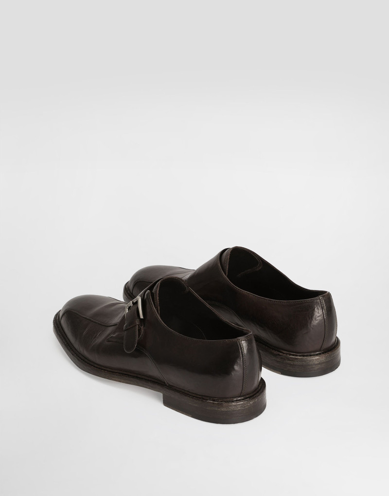Dolce & Gabbana Washed calfskin laced shoes outlook