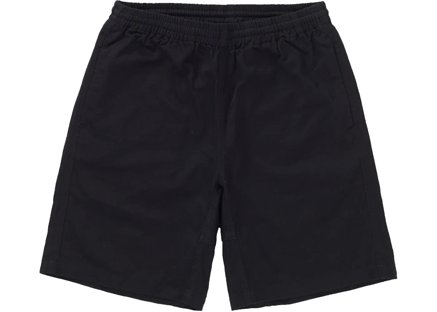 Supreme Jacquard Logo Twill Short Black - 1
