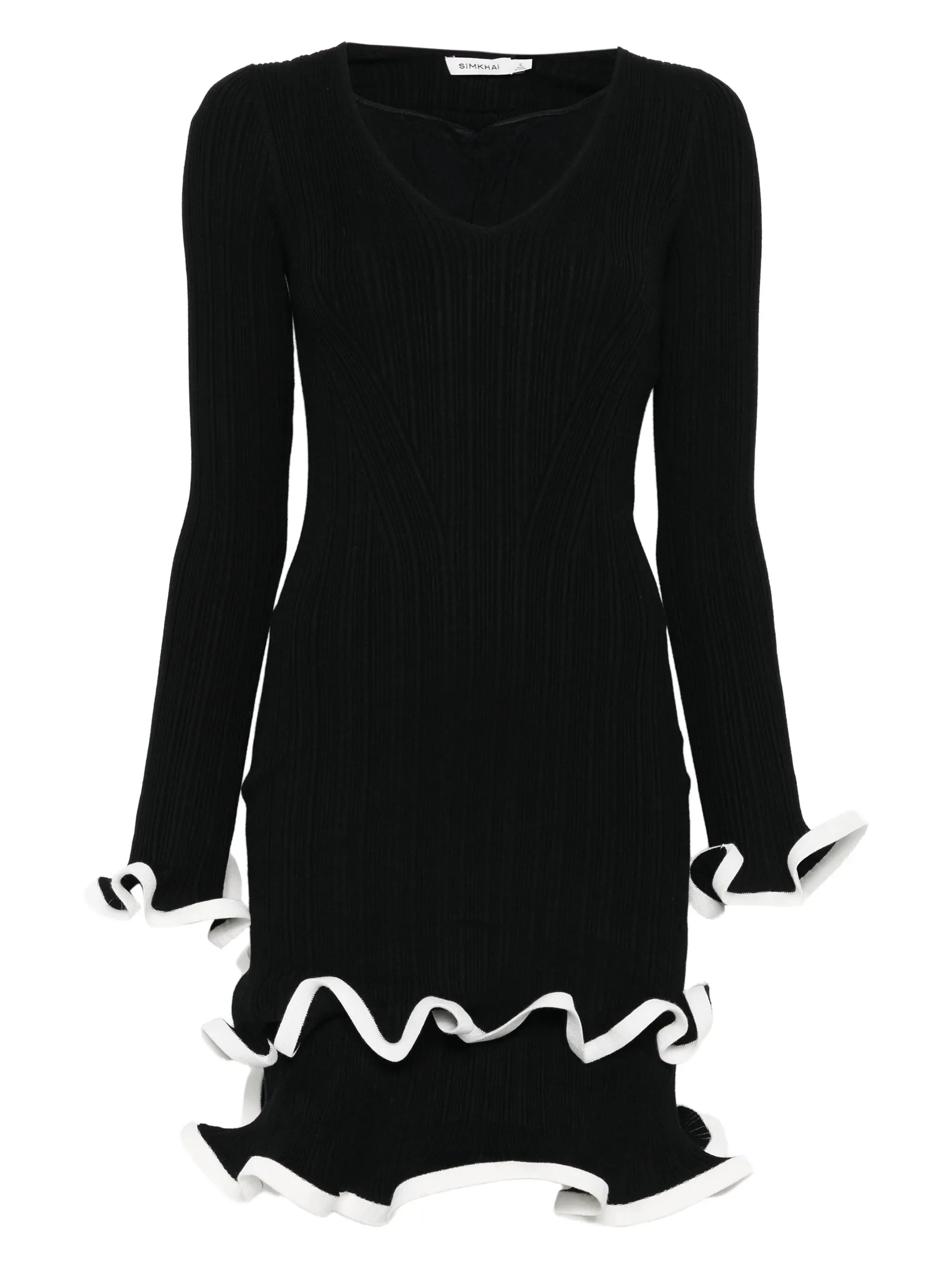 Avalon ruffled mini dress - 1