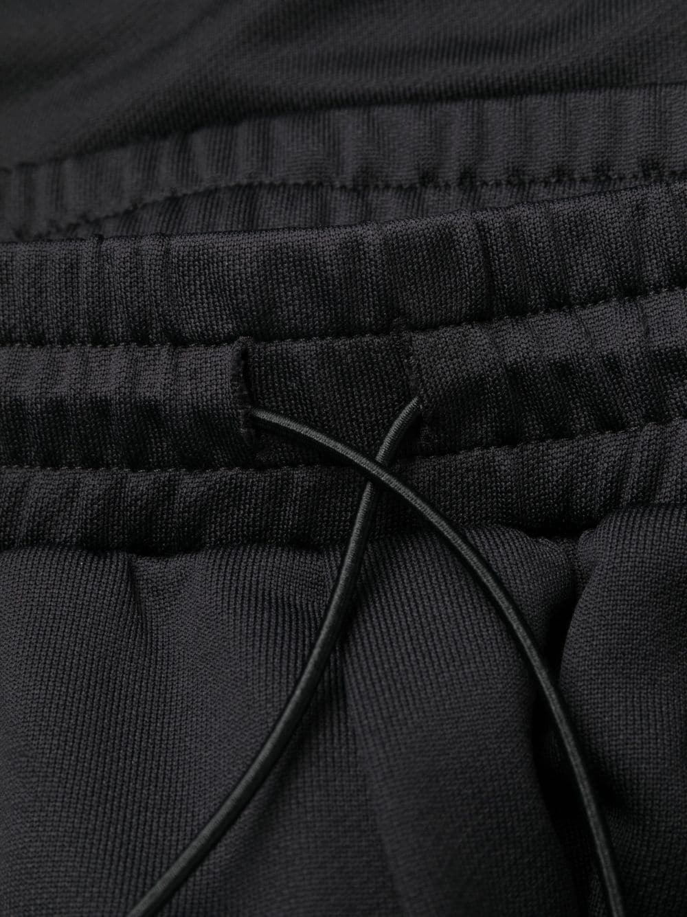 logo-tape cotton track pants - 7