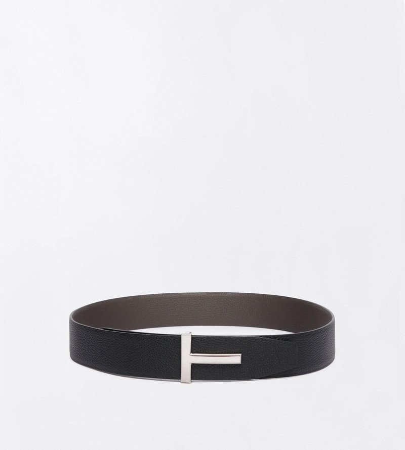 TOM FORD GRAIN LEATHER T ICON BELT outlook