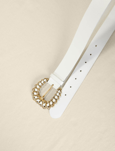 maje Belt with diamanté buckle outlook