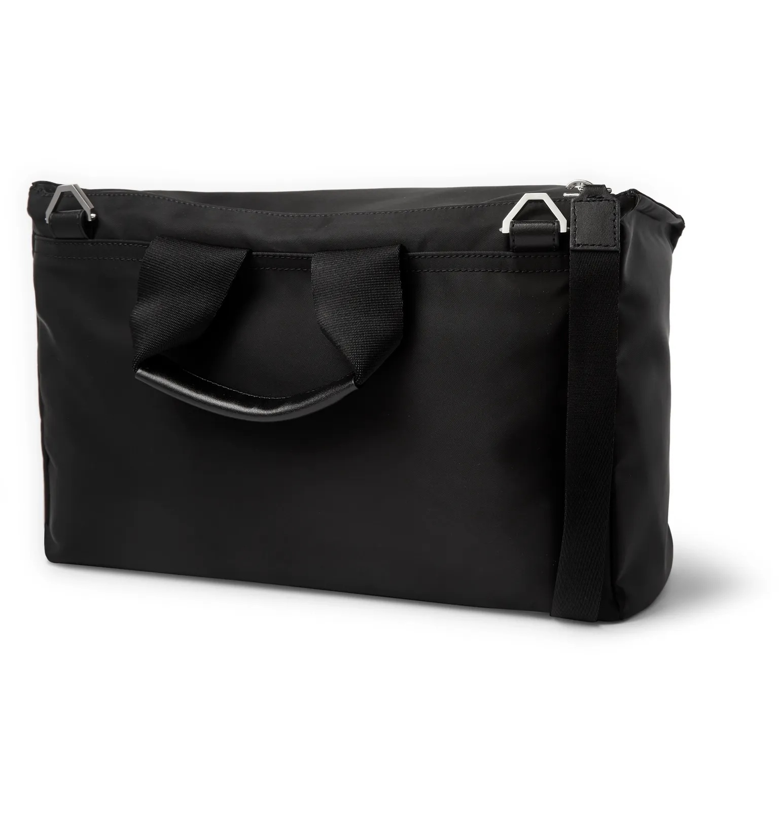 Pandora Logo-Print Leather-Trimmed Shell Holdall - 4