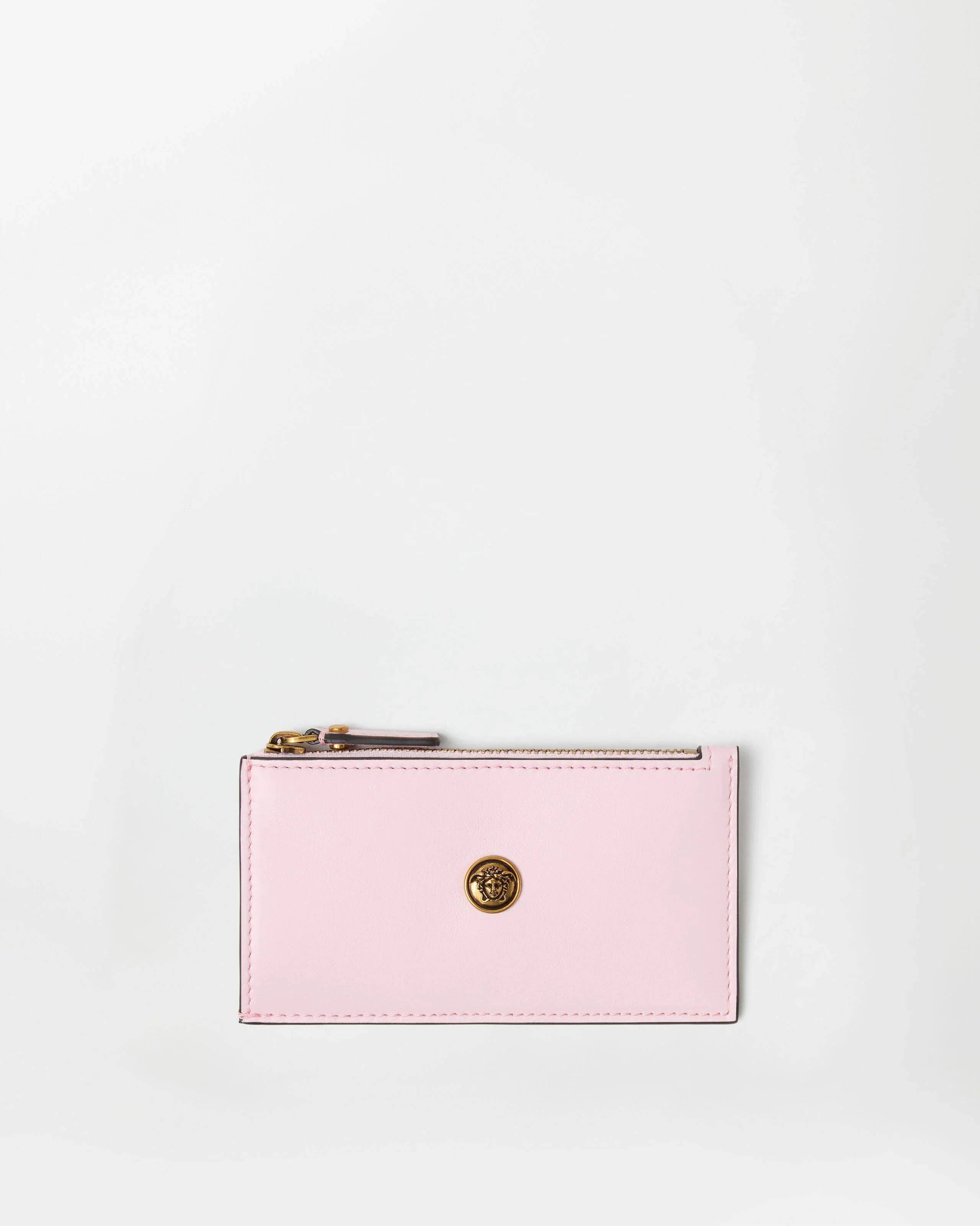 Emblème Leather Zip Card Holder - 1