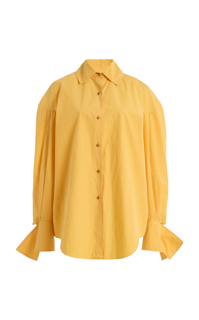 Wren Cotton Shirt yellow 1