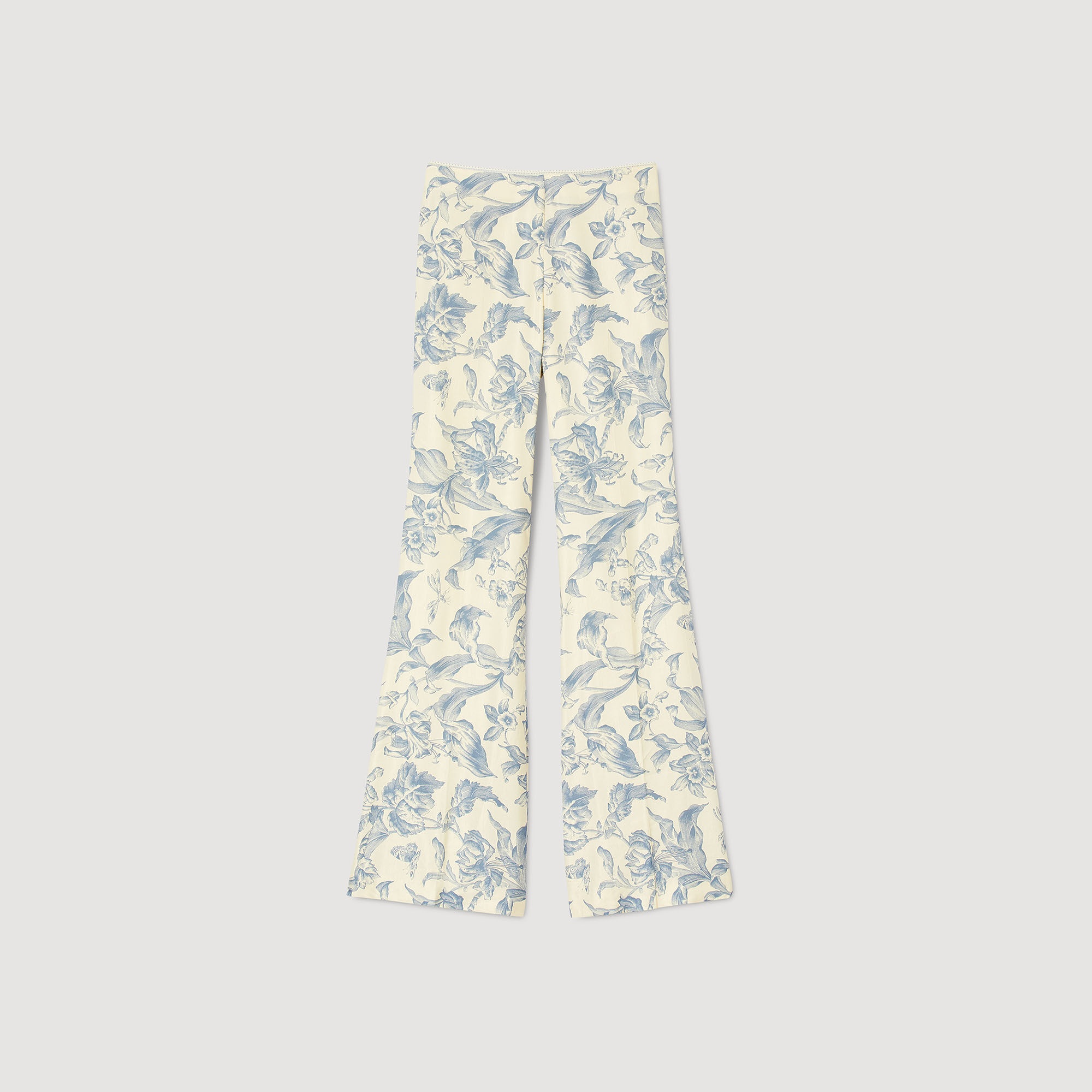 FLOWER PRINT TROUSERS - 1